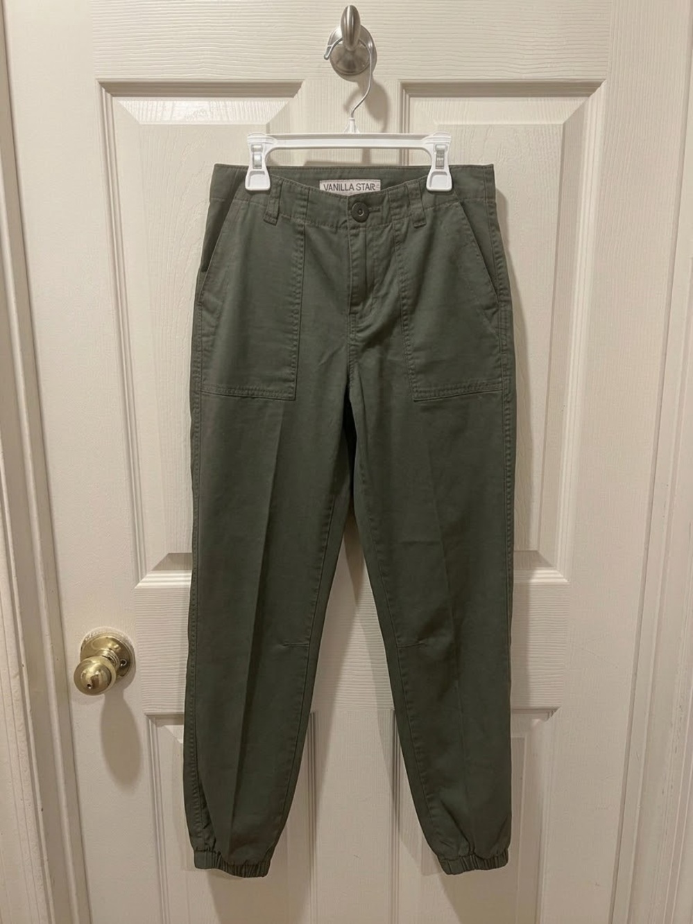 Vanilla Star Olive Green Utility Cargo Joggers W26 / Size 3